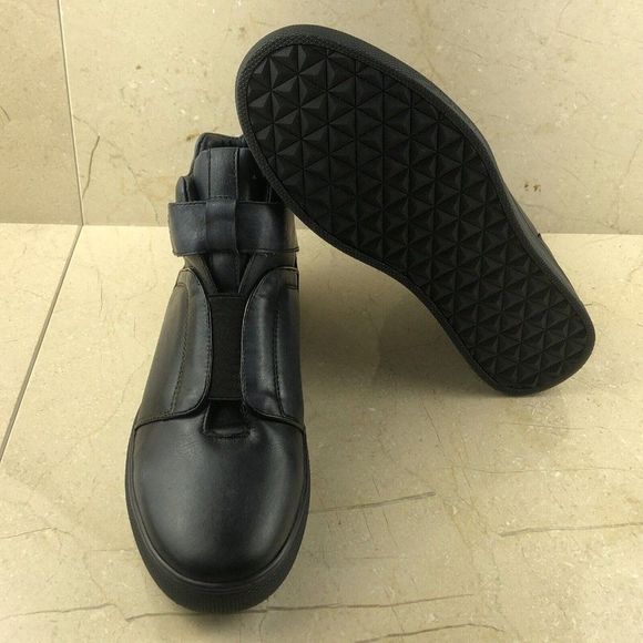 J75 By Jump New York Mens Scully Blue Leather High Top Sneaker Shoes Size 9.5 - Picture 7 of 11